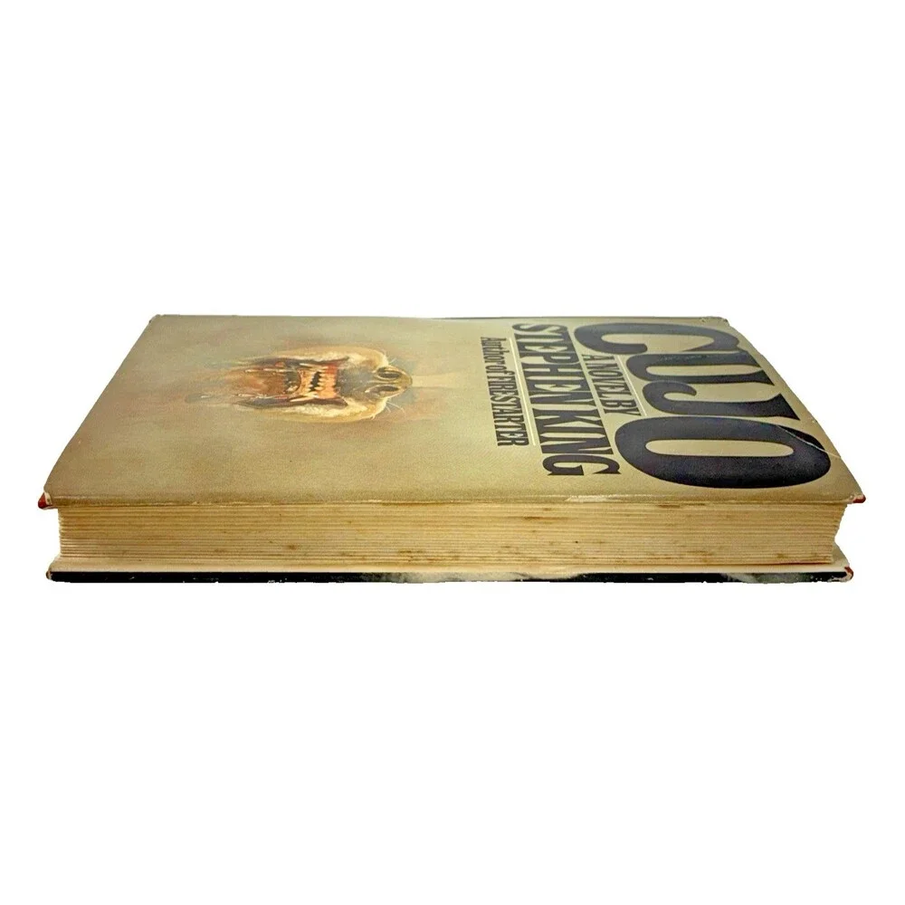 Cujo by Stephen King Vintage 1981 Viking Press First Edition Hardback Book